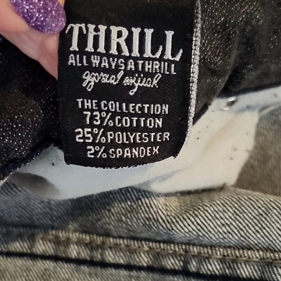 💜5/$20 Thrill Women's Jeans Size 19/20 - Picture 12 of 13